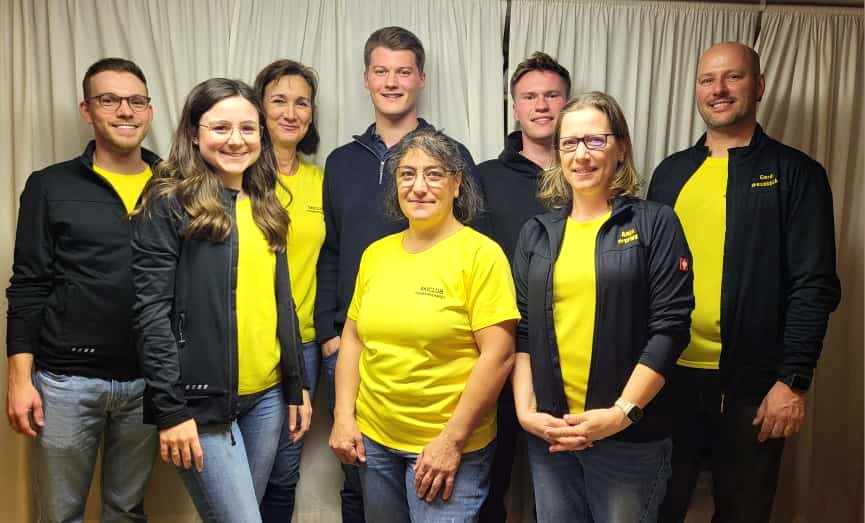 Die Vorstandschaft des Ski-Club A&szlig;mannshardt e. V.